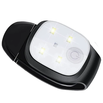 2 външни нощни ходовите фенер с отразяващи USB-перезаряжаемыми led фенери за ходова част