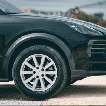 4. Защитна Подплата Mobil Pelindung Alis Roda На Уин Мобил Strip Trim Lengkungan Roda За Porsche Cayenne GTS Style 2019-2023