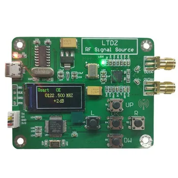 LTDZ MAX2870 STM32 Източник на сигнал Модул генератор на Последователно управление на Широк набор от изходни честоти 23,5 6000 Mhz захранване USB 5V