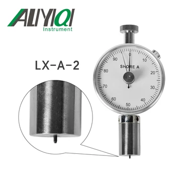 LX-A-2 0-100HA точност ръководят Двухконтурный тестер твърдост по Шор Дюрометр за пластмаса, изкуствена кожа, гума