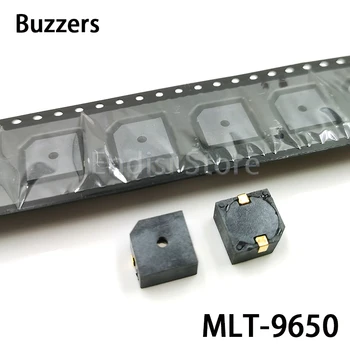 MLT-9650 5V 9,6*9,6* 5 мм buzzers електромагнитни високоговорители Активен сигнал 9650 SMD
