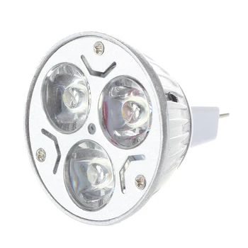 MR16 GU5.3 Лампа студена бяла светлина, 12V 3x1 W