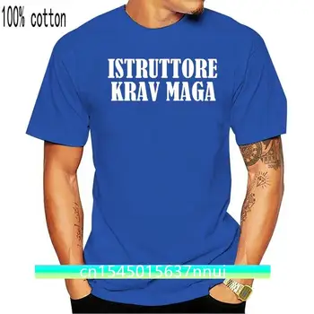 T-shirt Maglia Uomo Shirt Istruttore Krav Maga Palestra Autodifesa Gym SH.MAN110