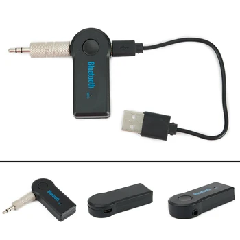 Безжичен Адаптер за Кола BT-приемник, 3,5 мм Аудио Стерео Музика 