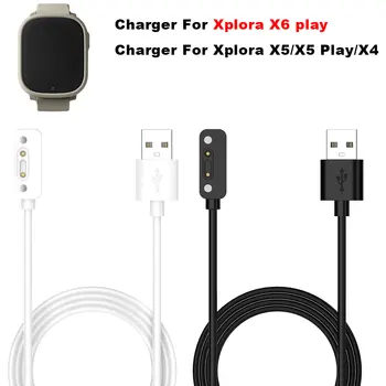 Магнитен USB-Кабел За Зареждане на Детски Часа Xplora X6 Play X5 Play X5 X4 Кабел за зареждане, Зарядно Устройство, захранващ Адаптер за Зареждане