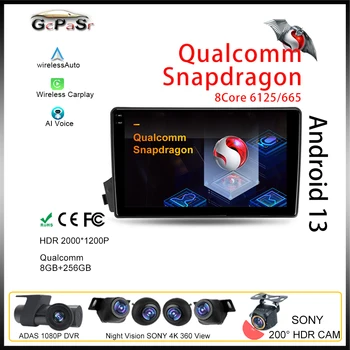 Мултимедиен Плеър Qualcomm Android Auto Stereo за SsangYong Actyon C100 2005-2011 Радиото в автомобила Видео Navitei GPS Навигация, WiFi