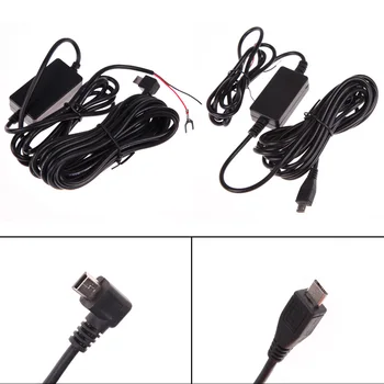 Преобразувател на постоянен ток от 12 В до 5 инвертор USB Hardwire Dash Cam Твърд проводник за кола Автомобилен видеорекордер Vedio Recorder