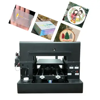 Пълен комплект за UV DTF Принтер за етикети формат А4 Директен UV мастила АБ фолио, UV DTF принтер за корпуса на телефона Стъклена бутилка Метал