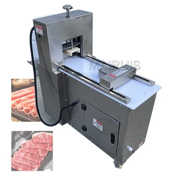 Търговска Машина за нарязване на крем от Говеждо и Агнешко месо, Машина За рязане на замразено месо